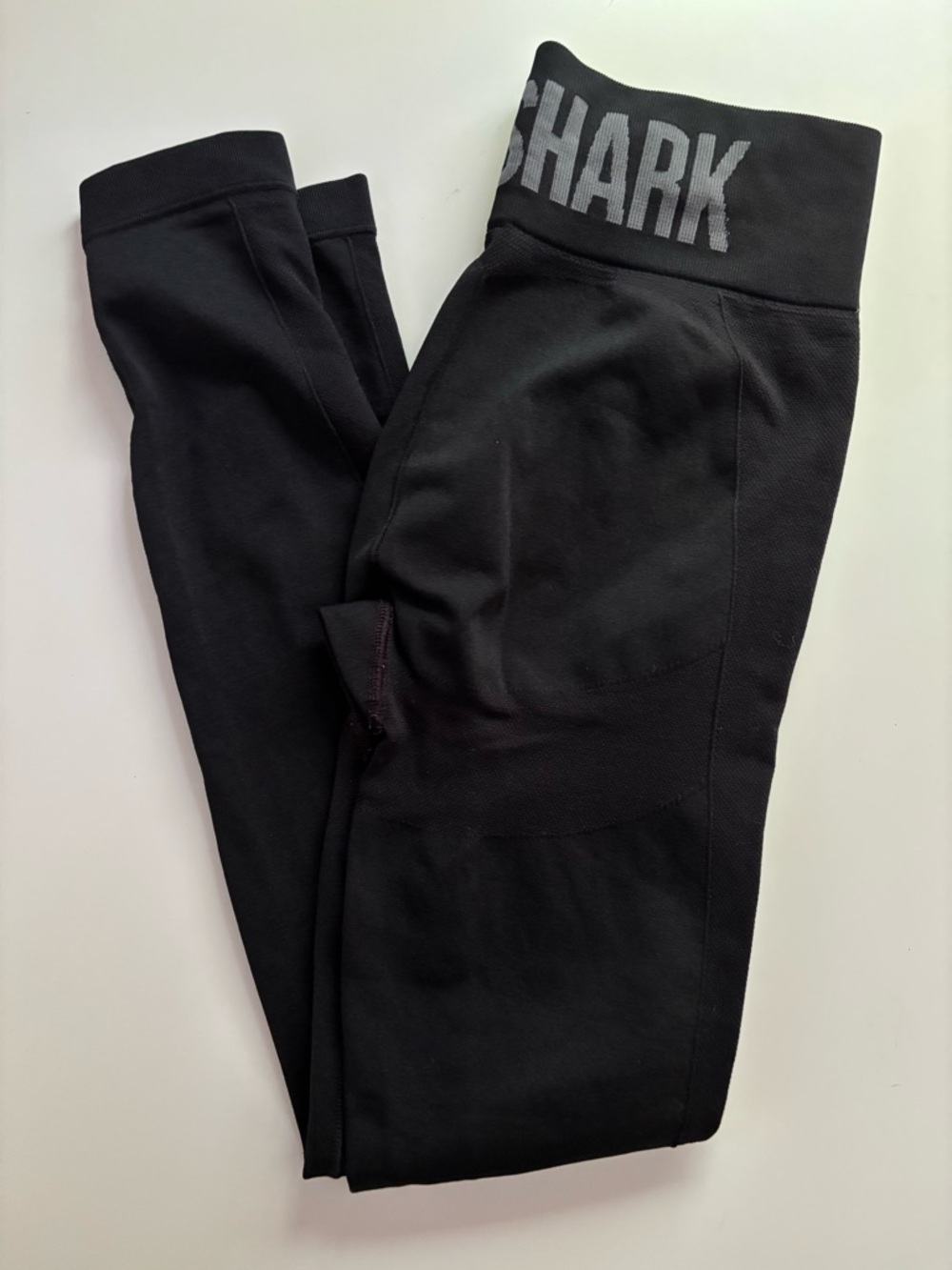 Gymshark Black Seamless Performance Leggings Womens Size M